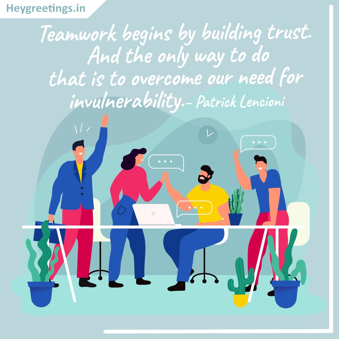 Teamwork Quotes - Hey Greetings