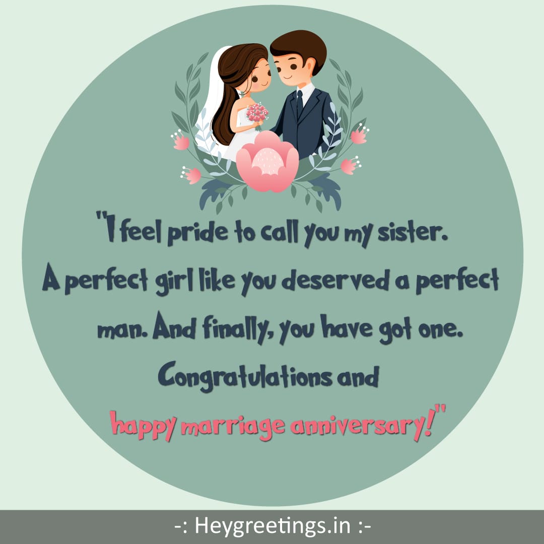 Wedding Anniversary Wishes For Sister Hey Greetings