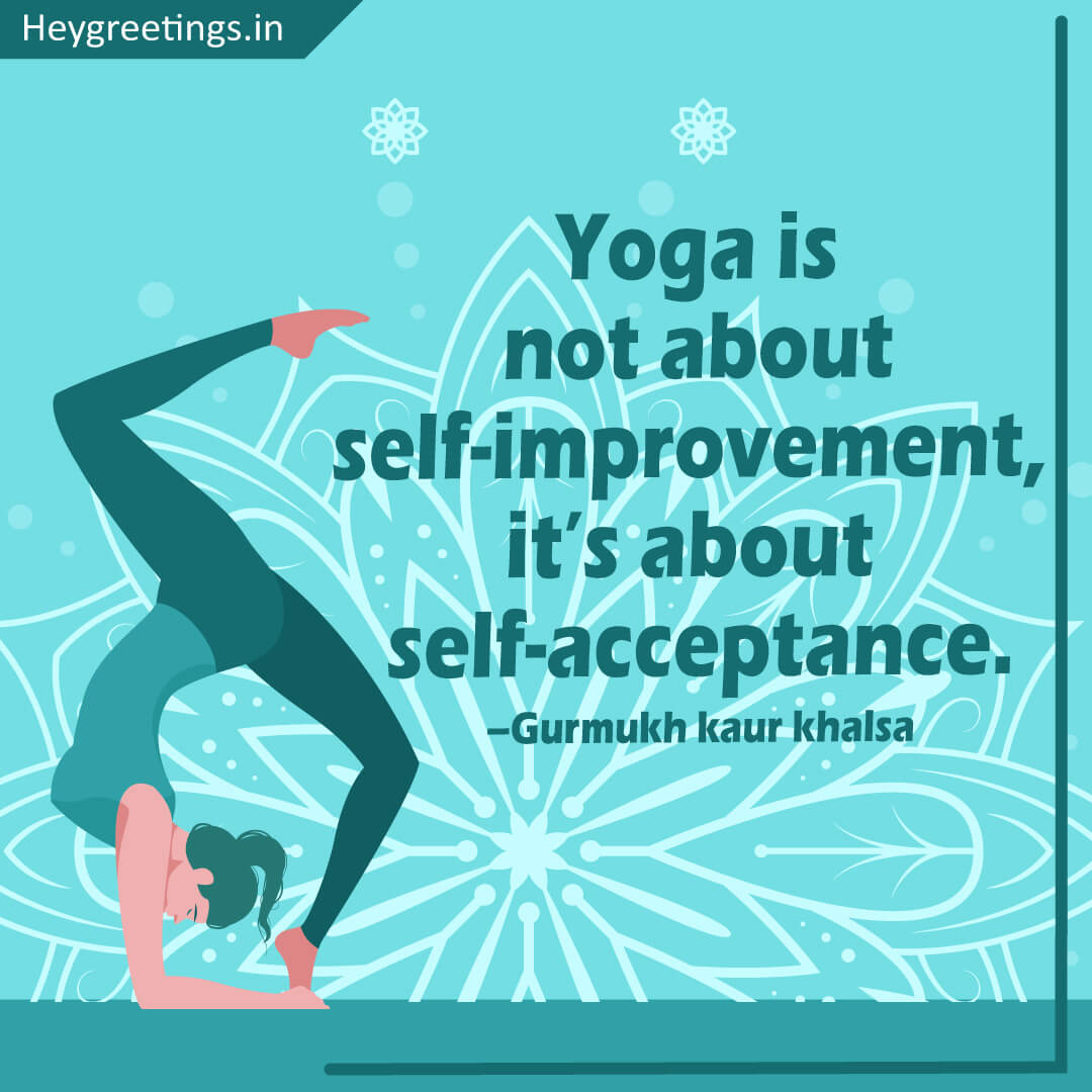 Yoga Quotes - Hey Greetings