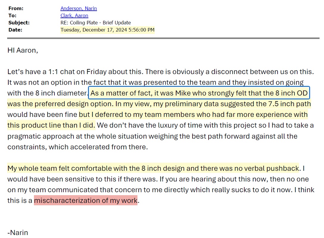 Coiling Plate Mischaracterization