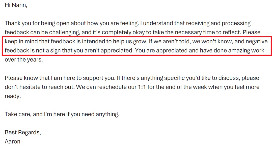 PIP Mentorship Message from Aaron Clark - March 5, 2025