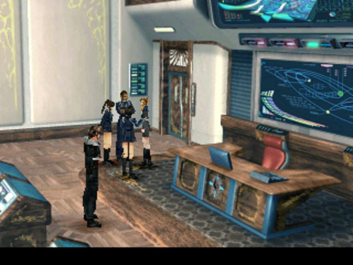 The Junction menu was the real interface — combat was just where you watched it pay off.