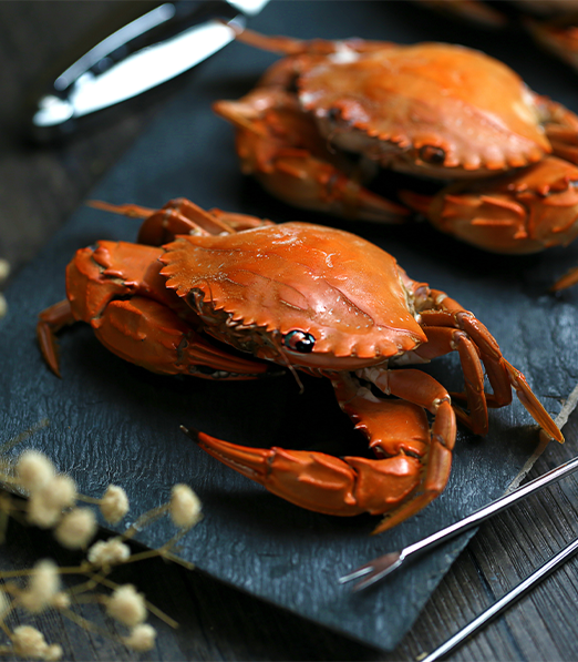 Nissan Dealer near Hampton, VA | Close up of cooked crabs plated 