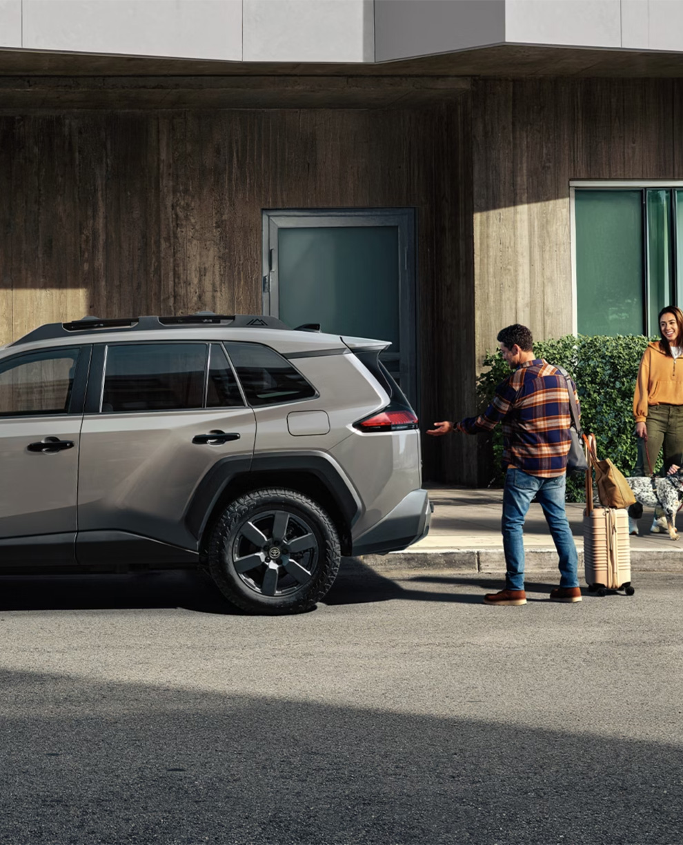 2026 Toyota RAV4 at Bobby Rahal Toyota in Mechanicsburg, PA | Side profile of a 2026 Toyota RAV4