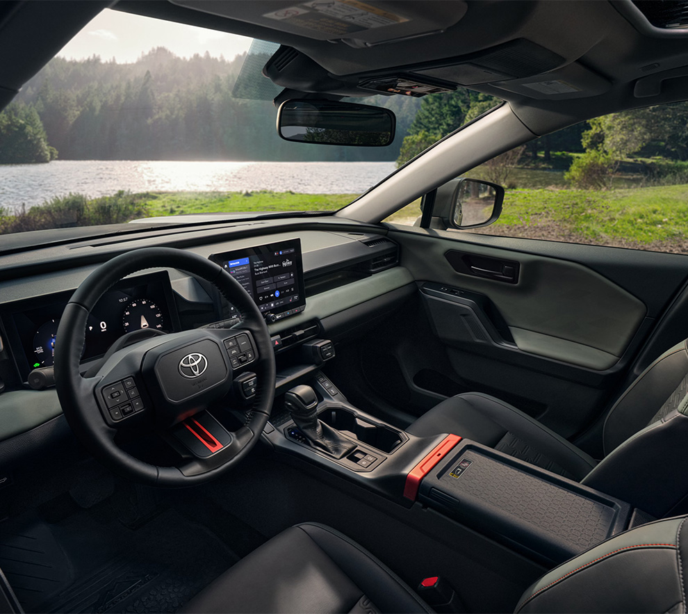 2026 Toyota RAV4 at Bobby Rahal Toyota in Mechanicsburg, PA | Interior of a 2026 Toyota RAV4