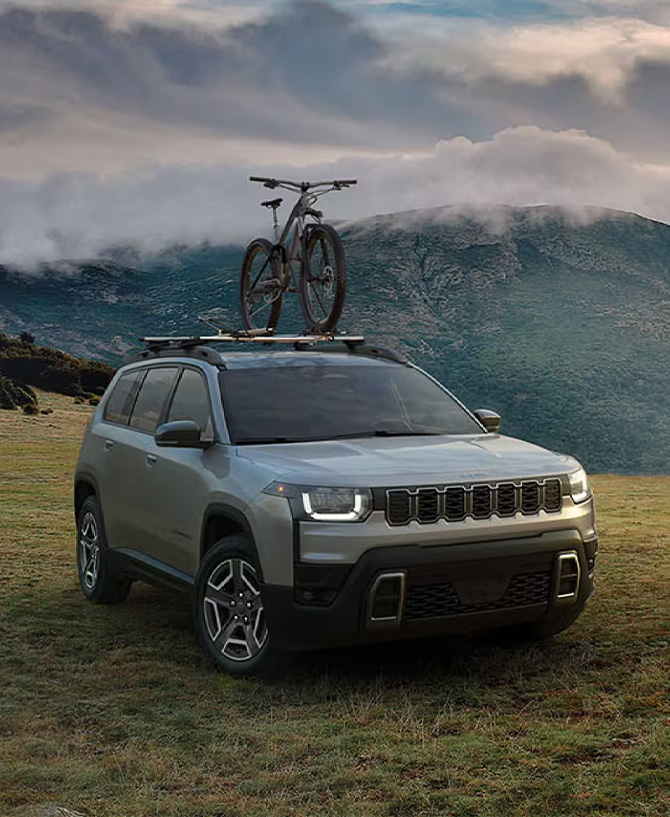 2026 Jeep Cherokee at Delaney CDJR of DuBois | 2026 Jeep Cherokee with bike rack on the roof