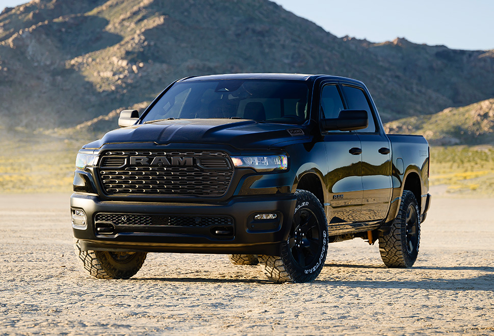 2026 Ram 1500 at Delaney CDJR of DuBois | 2026 RAM 1500 Warlock parked in the desert 2026 Ram 1500 at Delaney CDJR of DuBois | 2026 RAM 1500 Warlock parked in the desert