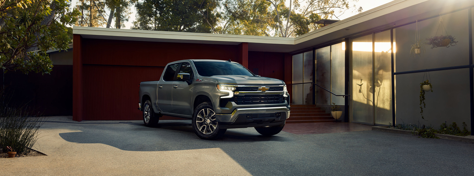2026 Chevrolet Silverado 1500 at Delaney Chevrolet of Greensburg | Parked 2026 Chevy Silverado in front of home 2026 Chevrolet Silverado 1500 at Delaney Chevrolet of Greensburg | Parked 2026 Chevy Silverado in front of home