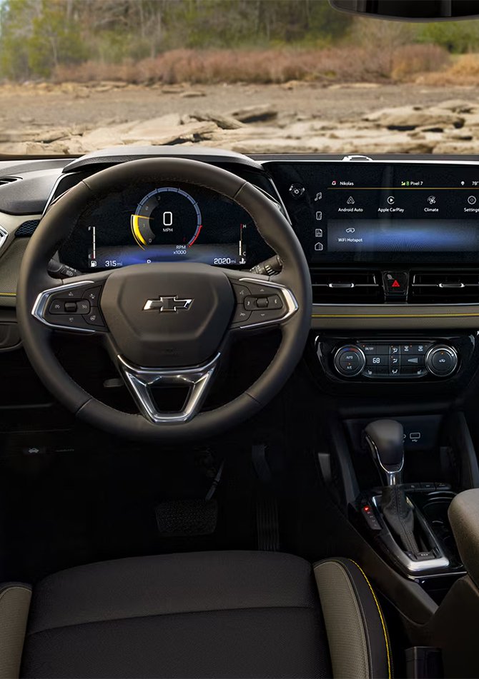 2026 Chevrolet Trailblazer at Delaney Chevrolet of Greensburg | Interior of a 2026 Chevrolet Trailblazer 2026 Chevrolet Trailblazer at Delaney Chevrolet of Greensburg | Interior of a 2026 Chevrolet Trailblazer