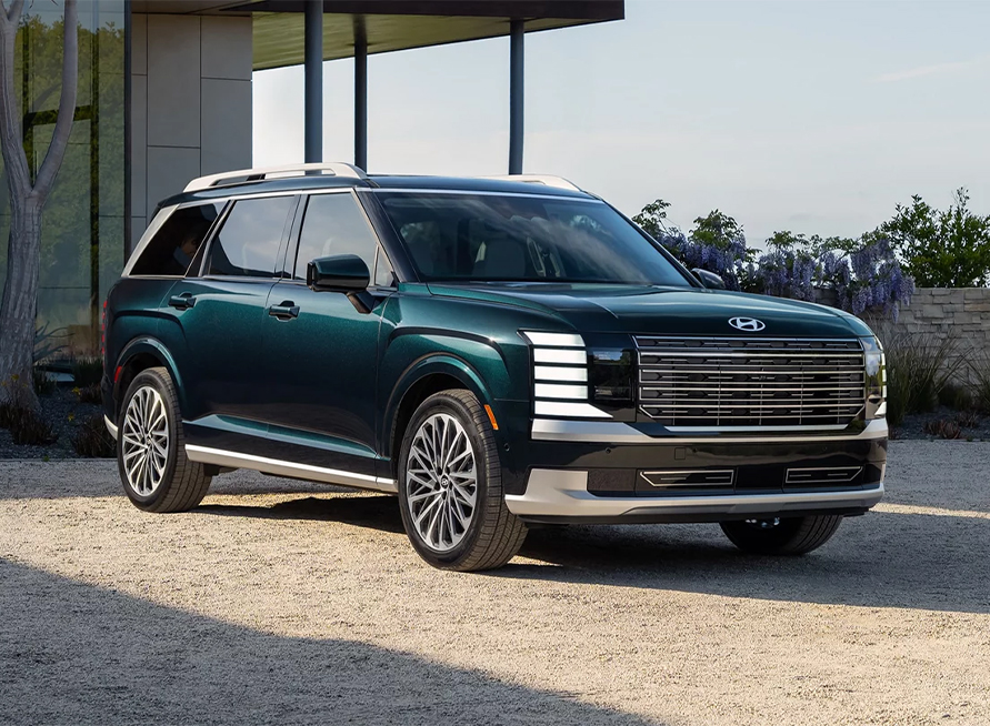 All-New 2026 Hyundai Palisade at Delaney Hyundai of Dubois | Front profile of a 2026 Hyundai Palisade All-New 2026 Hyundai Palisade at Delaney Hyundai of Dubois | Front profile of a 2026 Hyundai Palisade
