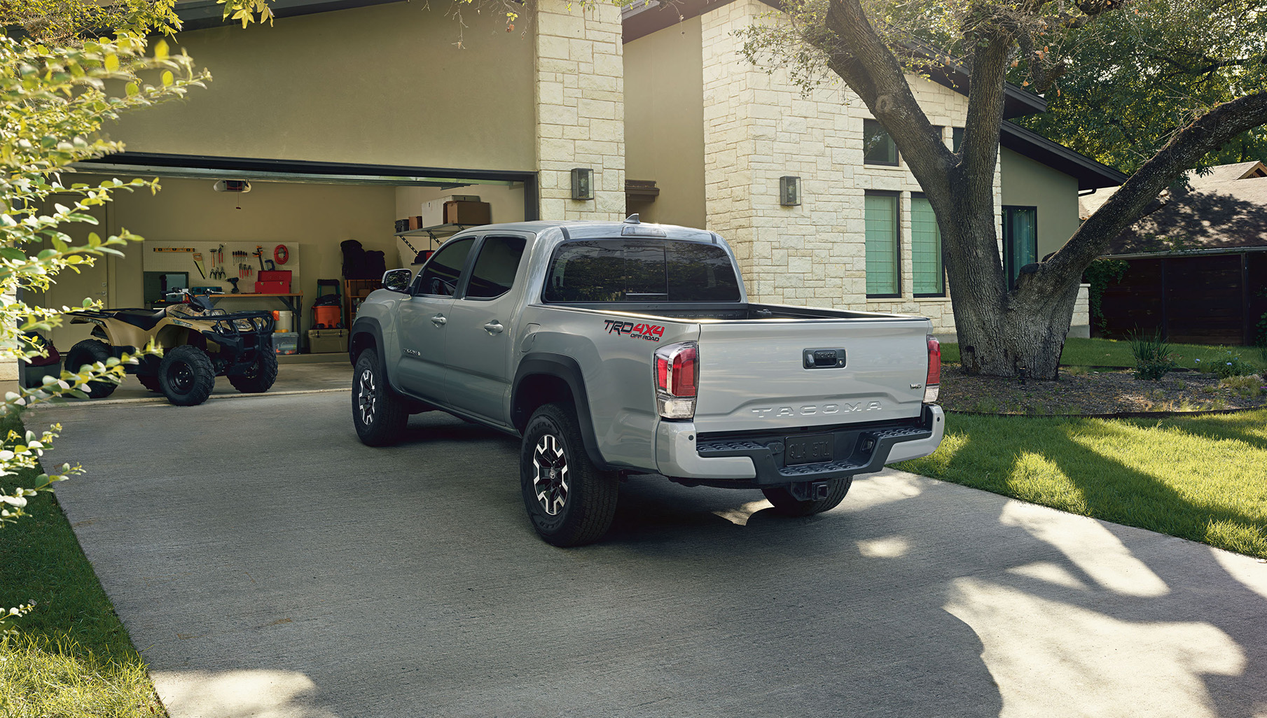 Extend the Life of Your Vehicle at CMA's Toyota of Martinsburg in Martinsburg, WV | Rear profile of a 2023 Toyota Tacoma parked on the driveway Extend the Life of Your Vehicle at CMA's Toyota of Martinsburg in Martinsburg, WV | Rear profile of a 2023 Toyota Tacoma parked on the driveway