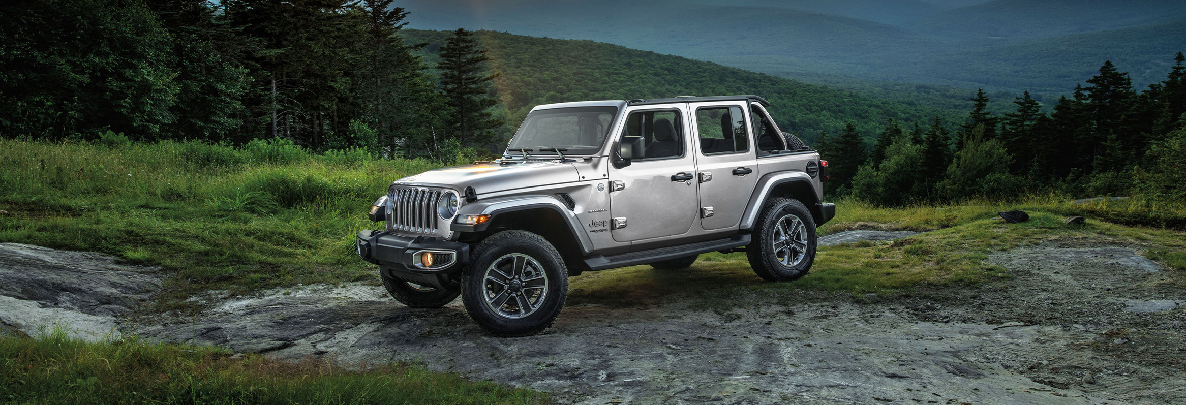 2026 Jeep Wrangler at CMA's CDJR of Martinsburg | Silver 2026 Jeep Wrangler parked in the outdoors 2026 Jeep Wrangler at CMA's CDJR of Martinsburg | Silver 2026 Jeep Wrangler parked in the outdoors