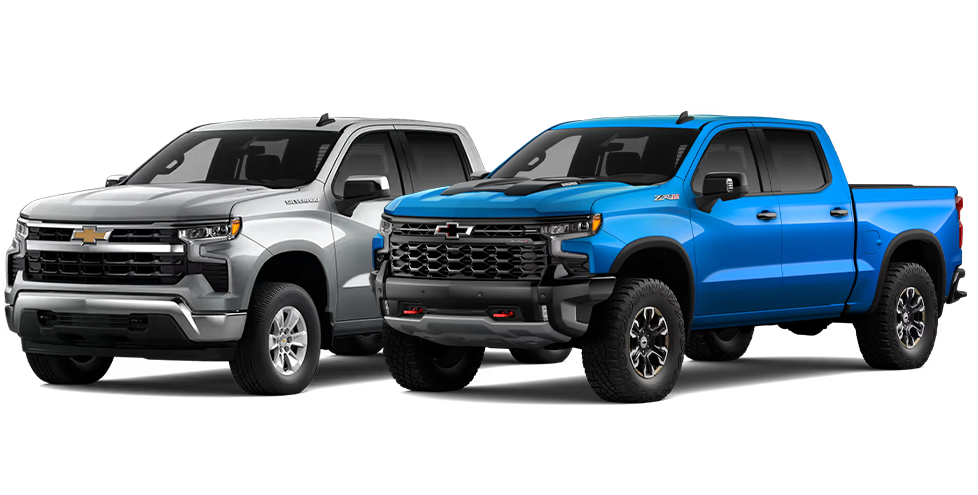 2026 Chevrolet Silverado 1500 vs 2026 Ford F-150 vs 2026 Toyota Tundra | Delaney Chevrolet of Greensburg | Silver and blue 2026 Chevrolet Silverado 1500 2026 Chevrolet Silverado 1500 vs 2026 Ford F-150 vs 2026 Toyota Tundra | Delaney Chevrolet of Greensburg | Silver and blue 2026 Chevrolet Silverado 1500