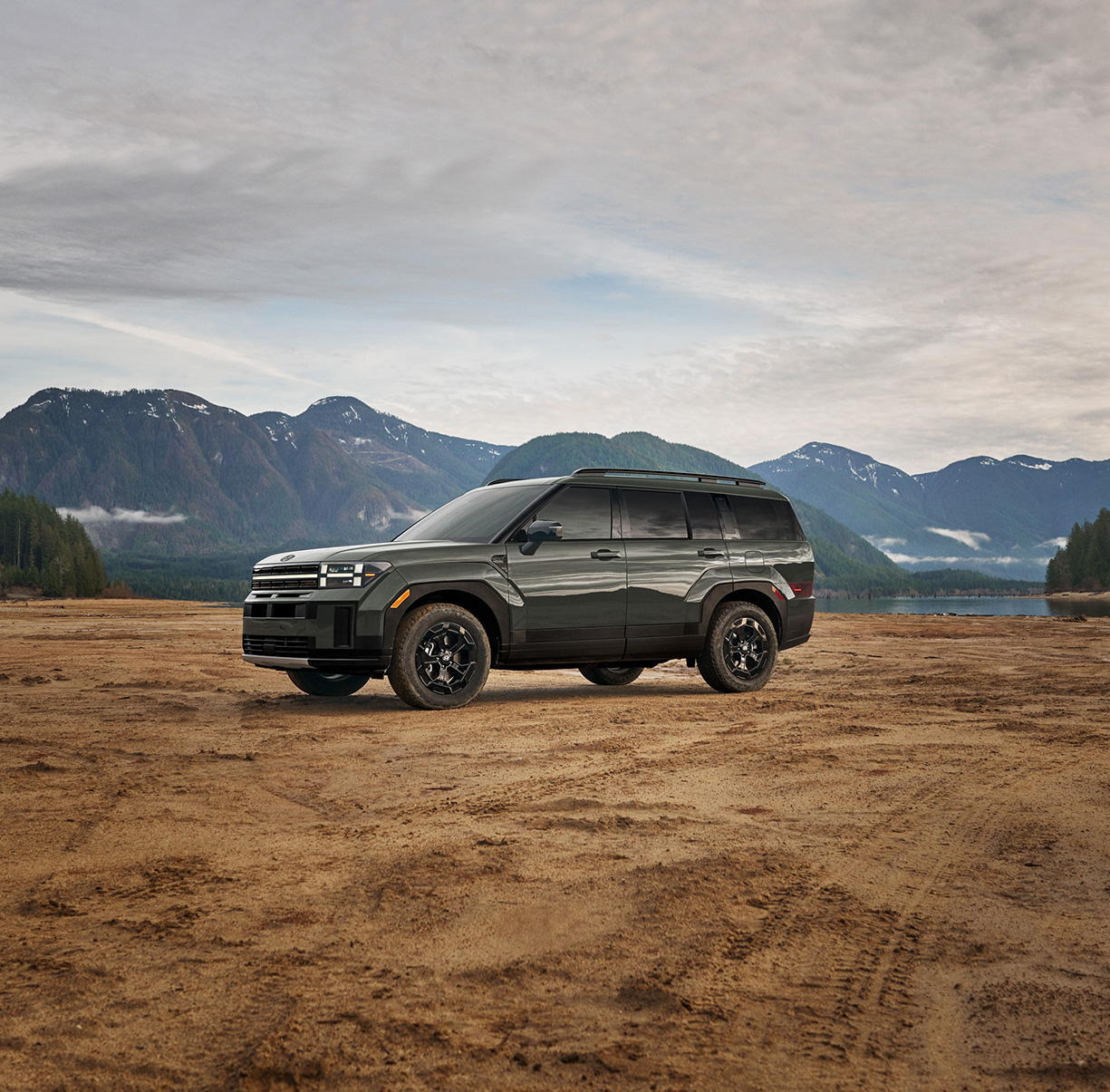 2026 Hyundai Santa Fe vs. 2026 Honda Pilot vs. 2026 Toyota Highlander comparison | Delaney Hyundai of Dubois in DuBois, PA | Green 2026 Hyundai Santa Fe 2026 Hyundai Santa Fe vs. 2026 Honda Pilot vs. 2026 Toyota Highlander comparison | Delaney Hyundai of Dubois in DuBois, PA | Green 2026 Hyundai Santa Fe