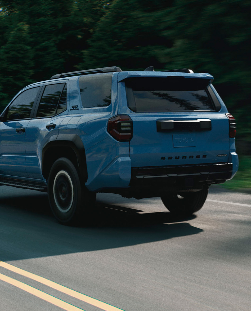 The New 2026 Toyota 4Runner at Delaney Toyota of DuBois in DuBois, PA | Rear profile of a 2026 4Runner The New 2026 Toyota 4Runner at Delaney Toyota of DuBois in DuBois, PA | Rear profile of a 2026 4Runner