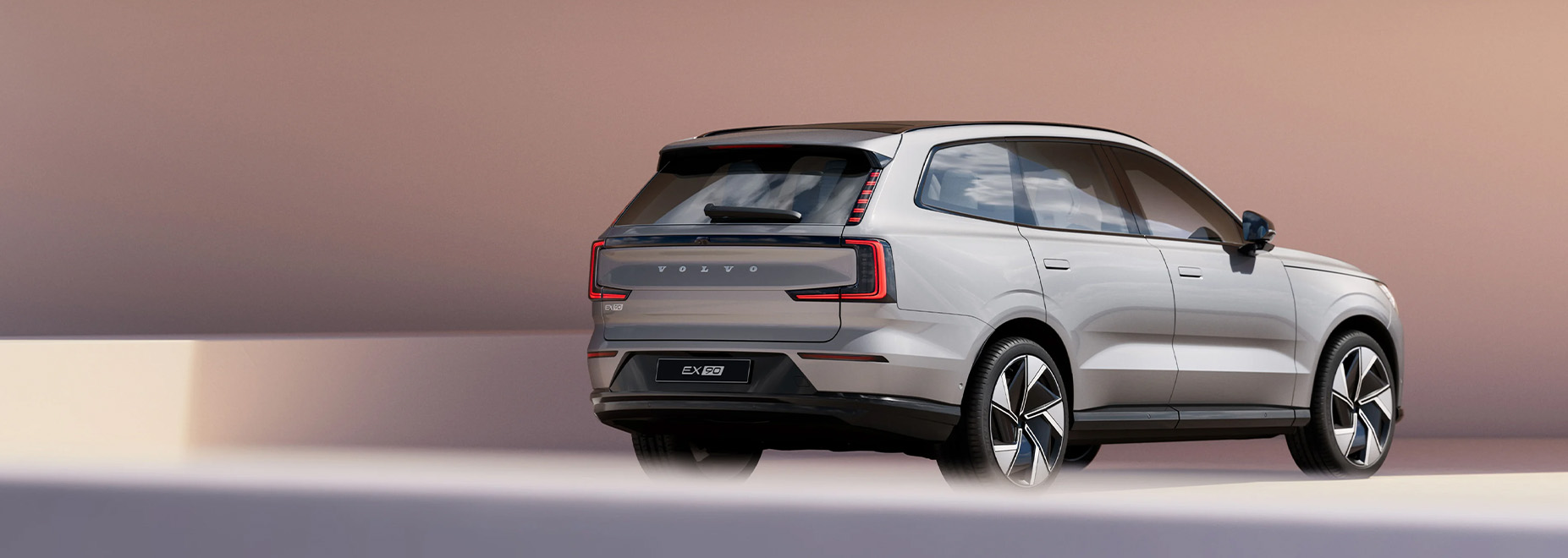 2026 Volvo EX90 | Rear profile of a 2026 Volvo EX90