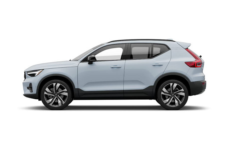 2026 Volvo XC40 vs 2026 BMW X1 vs 2026 Audi Q3 comparison | Delaney Volvo Cars Greensburg | Side profile of a blue 2026 Volvo XC40 2026 Volvo XC40 vs 2026 BMW X1 vs 2026 Audi Q3 comparison | Delaney Volvo Cars Greensburg | Side profile of a blue 2026 Volvo XC40