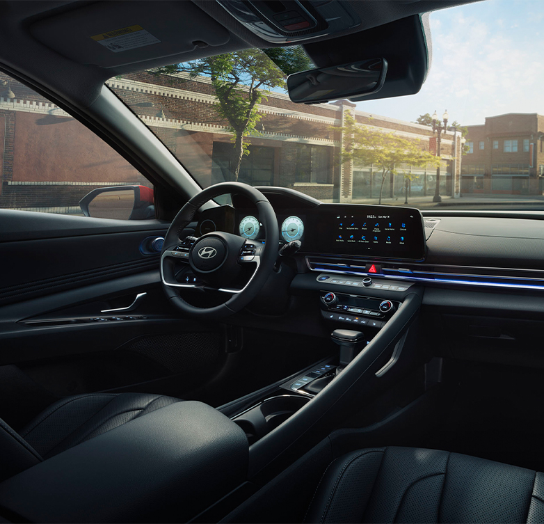 2026 Hyundai Elantra at Jack Giambalvo Hyundai | Interior of a 2026 Hyundai Elantra