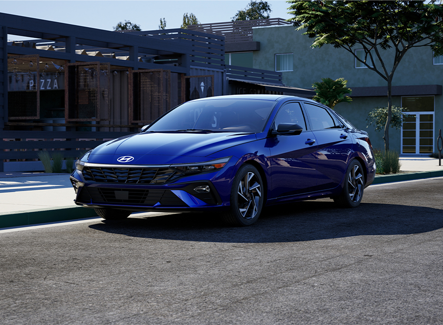 2026 Hyundai Elantra at Jack Giambalvo Hyundai | Blue 2026 Hyundai Elantra