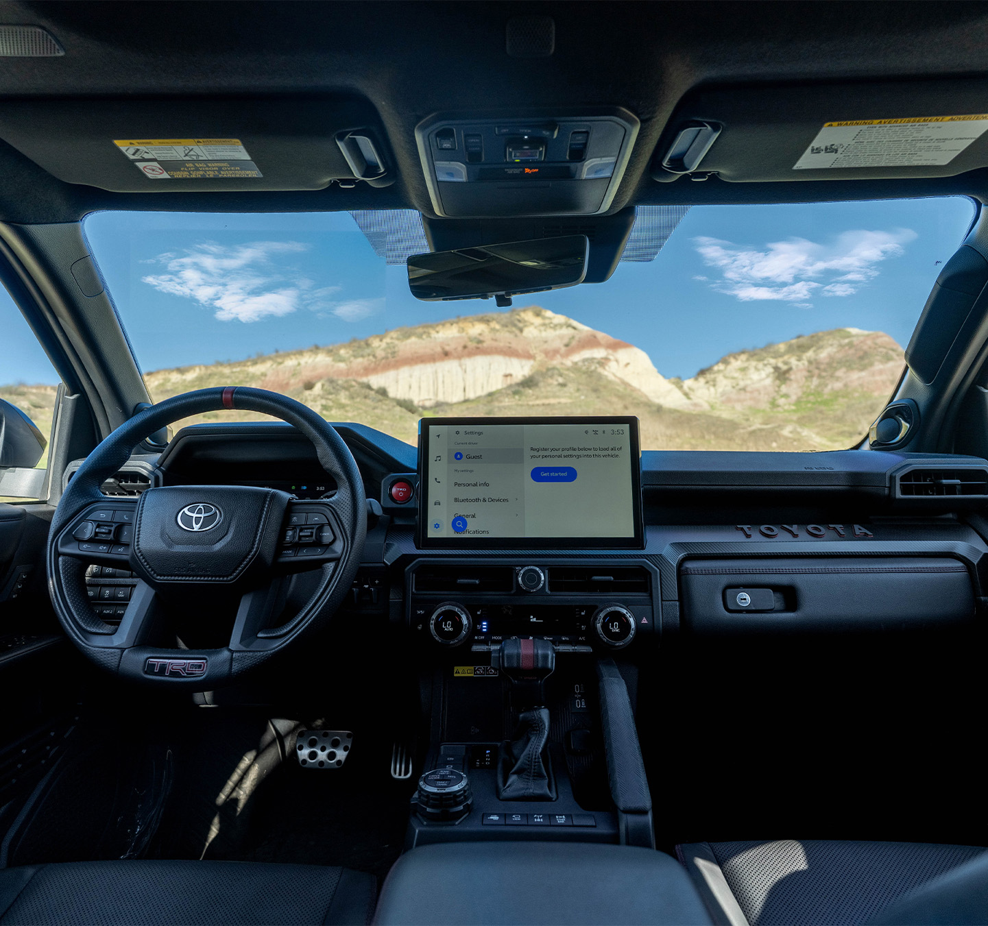 The New 2026 Toyota 4Runner at Lancaster Toyota in East Petersburg, PA | Interior of the 2026 Toyota 4Runner