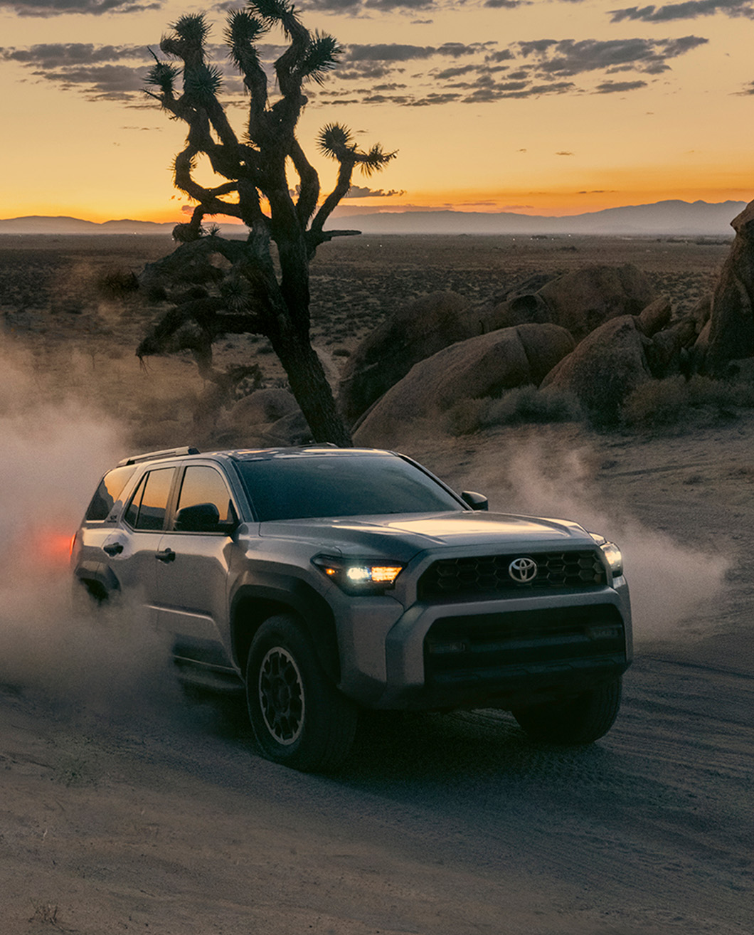 The New 2026 Toyota 4Runner at Palmiero Toyota in Meadville, PA | 2026 Toyota 4Runner driving in the desert