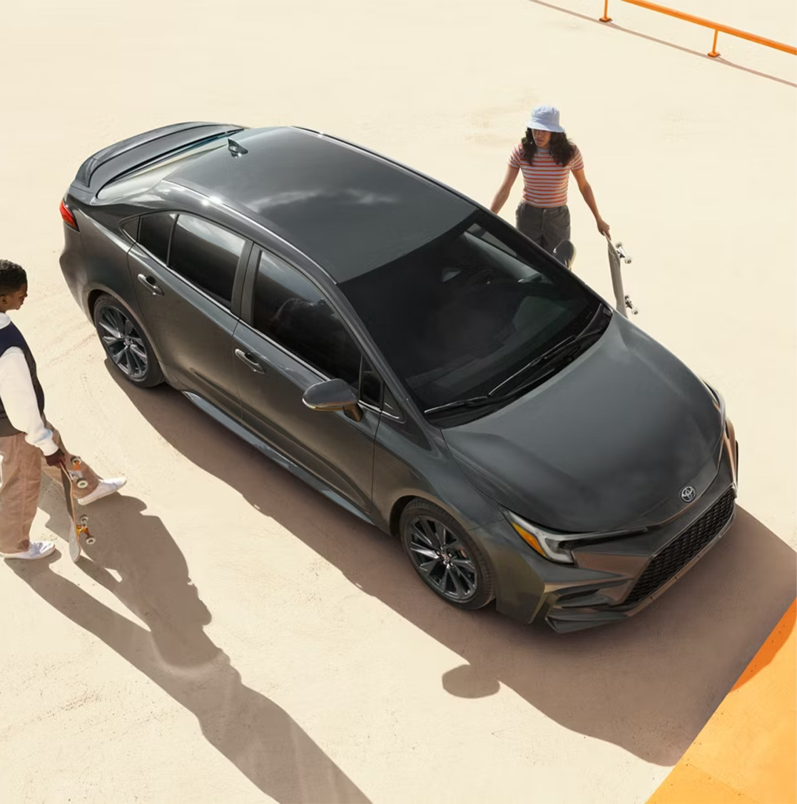 2026 Toyota Corolla vs. 2026 Honda Civic vs. 2026 Nissan Sentra comparison | Palmiero Toyota | Top view of a grey 2026 Toyota Corolla 2026 Toyota Corolla vs. 2026 Honda Civic vs. 2026 Nissan Sentra comparison | Palmiero Toyota | Top view of a grey 2026 Toyota Corolla