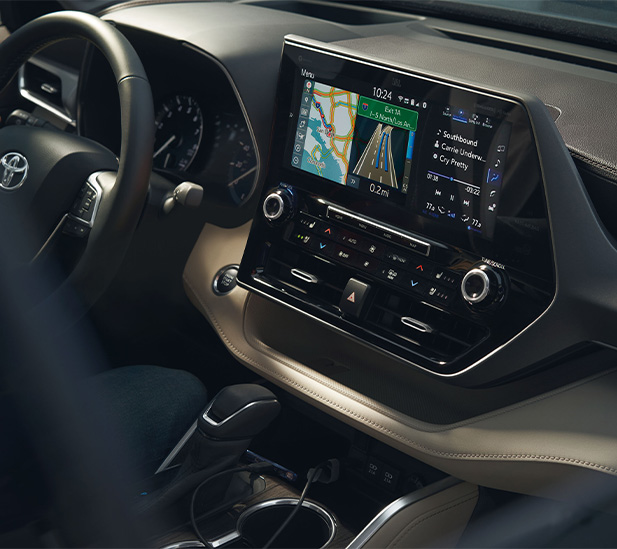2026 Toyota Highlander vs. 2026 Honda Pilot vs. 2026 Hyundai Santa Fe comparison | Palmiero Toyota | Interior of a 2026 Toyota Highlander 2026 Toyota Highlander vs. 2026 Honda Pilot vs. 2026 Hyundai Santa Fe comparison | Palmiero Toyota | Interior of a 2026 Toyota Highlander