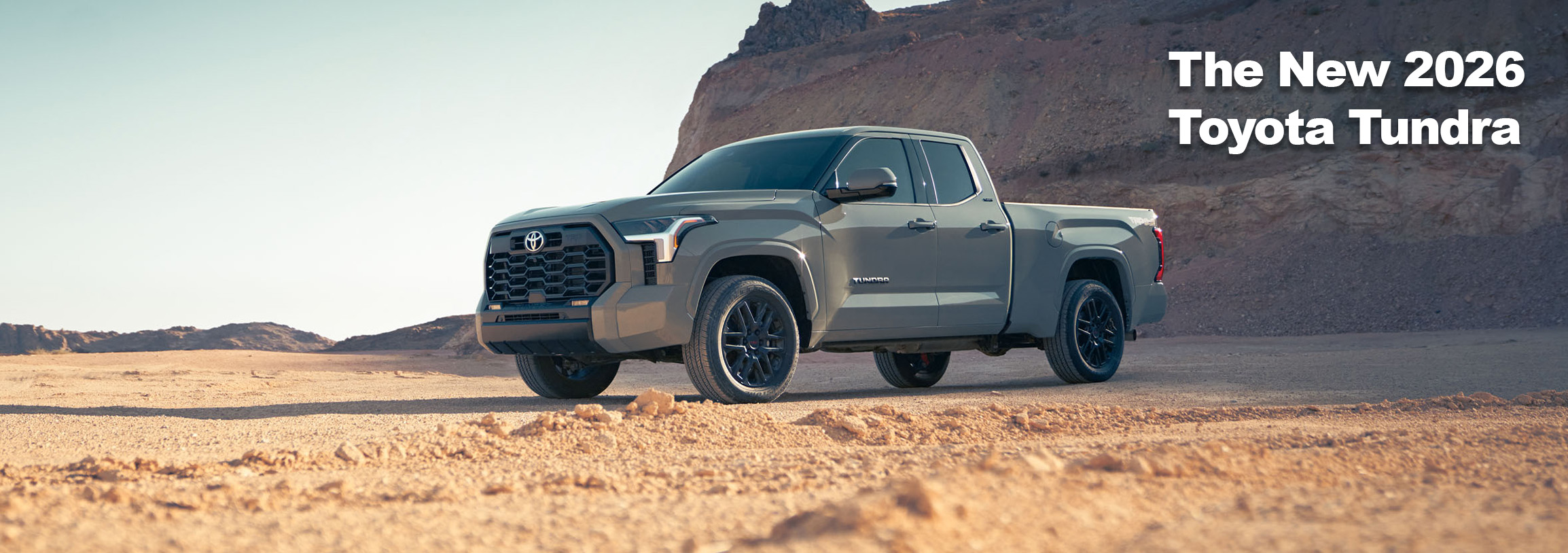The New 2026 Toyota Tundra at Palmiero Toyota in Meadville, PA | Grey 2026 Toyota Tundra The New 2026 Toyota Tundra at Palmiero Toyota in Meadville, PA | Grey 2026 Toyota Tundra