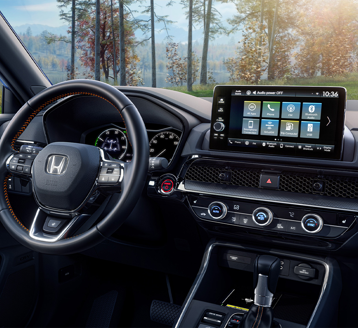 Interior of a 2026 Honda CR-V