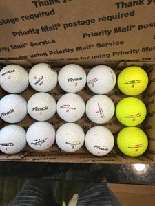 Pinnacle Yellow Golf Balls