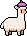 Alpaca wearing Alpaca Beret