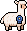 Alpaca wearing Alpaca Blue Ribbon