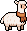 Alpaca wearing Alpaca Scarf