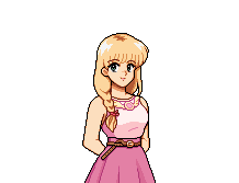 Celine, summer garden