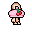 Cherry Beret, worn