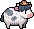 Cow wearing Cow Cowboy Hat