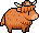 Cow wearing Cow Cowboy Hat