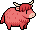 Cow, Red coat