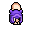 Crystal Helmet, worn