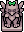 Griffin Statue wearing Green Bow