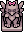 Griffin Statue wearing Pink Bow