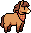 Horse wearing Horse Bandana