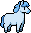 Horse, Blue coat