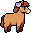 Horse wearing Horse Seashell Clips
