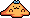 Lava Cat wearing Blue Bow