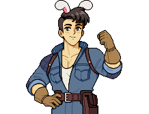 Olric, autumn bunny ears