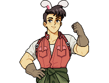 Olric, spring bunny ears
