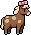 Horse wearing Pink Horse Bow