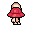 Rain Hat, worn