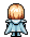 Seridia facing north, flashback priestess